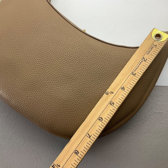 Songmont Luna Shoulder Bag Tan Beige Vegan Leather Hobo Detachable Strap*Read - Picture 16 of 16